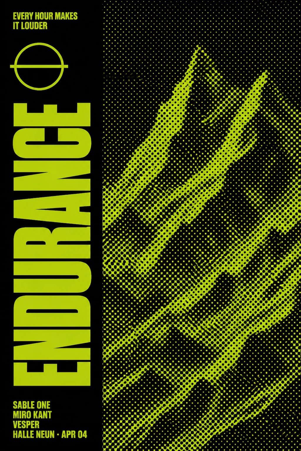 Flyer for Endurance