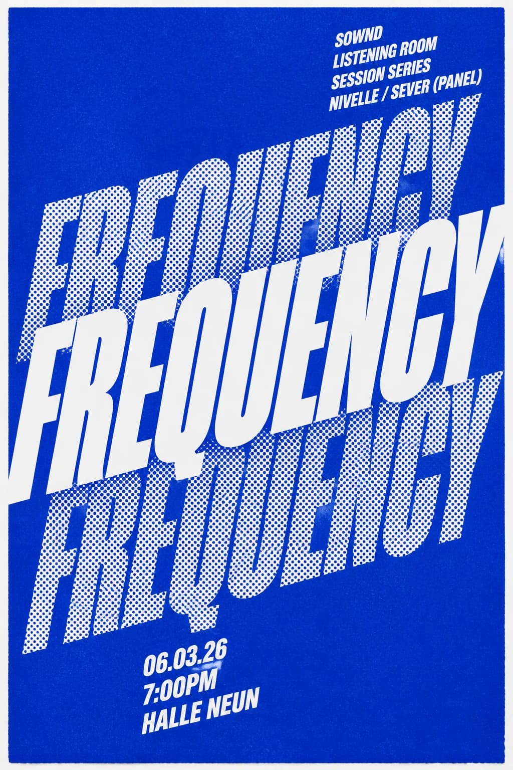 Flyer for Frequency